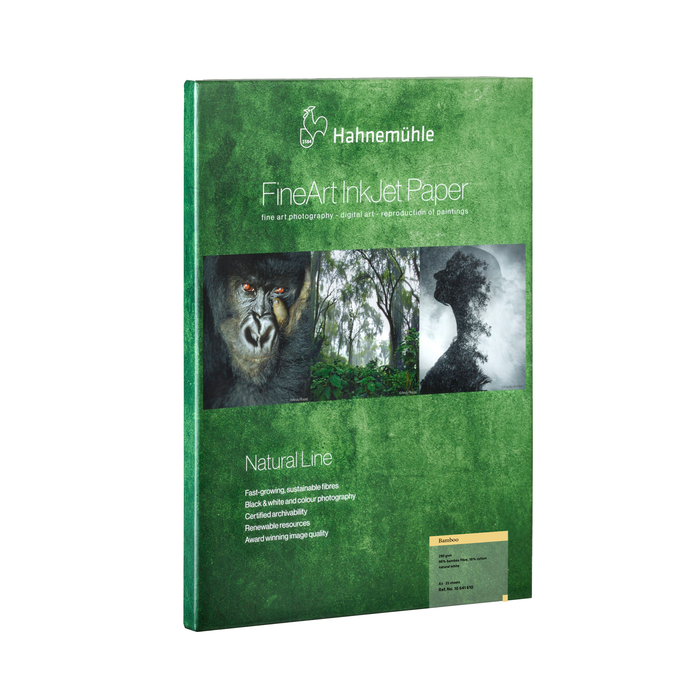 Hahnemühle Bamboo Natural Line FineArt Inkjet Paper 290, 13" x 19" - 25 Sheets