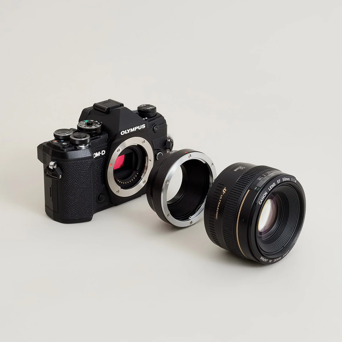 Urth Manual Lens Mount Adapter for Canon EF/EF-s Mount Lens to Micro Four Thirds Camera Body