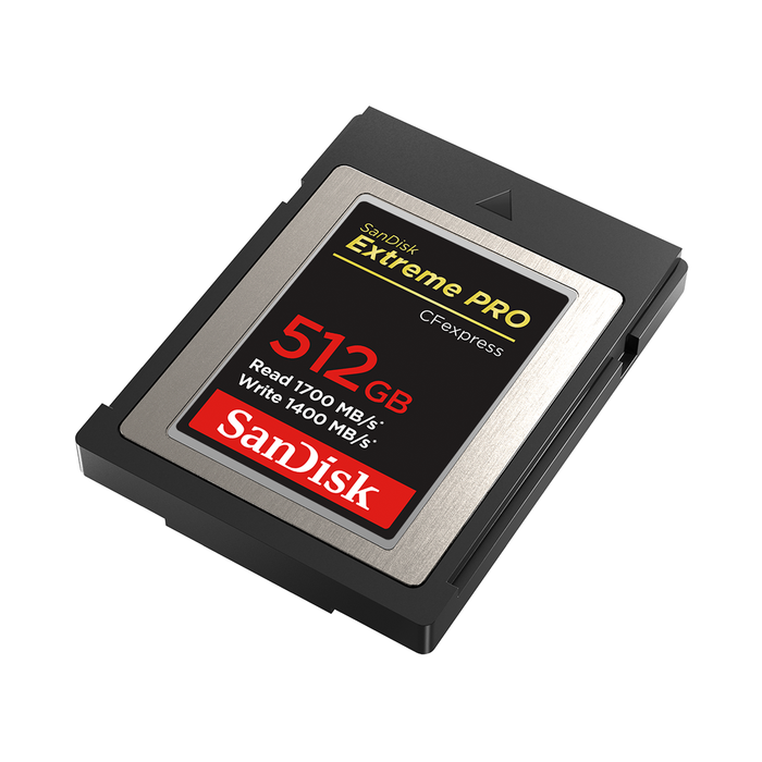 SanDisk 512GB Extreme PRO CFexpress Type B Memory Card