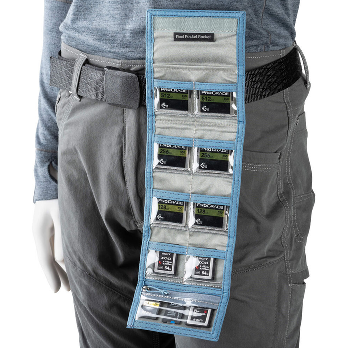 Think Tank Photo Pixel Pocket Rocket Memory Card Wallet - Marine Blue