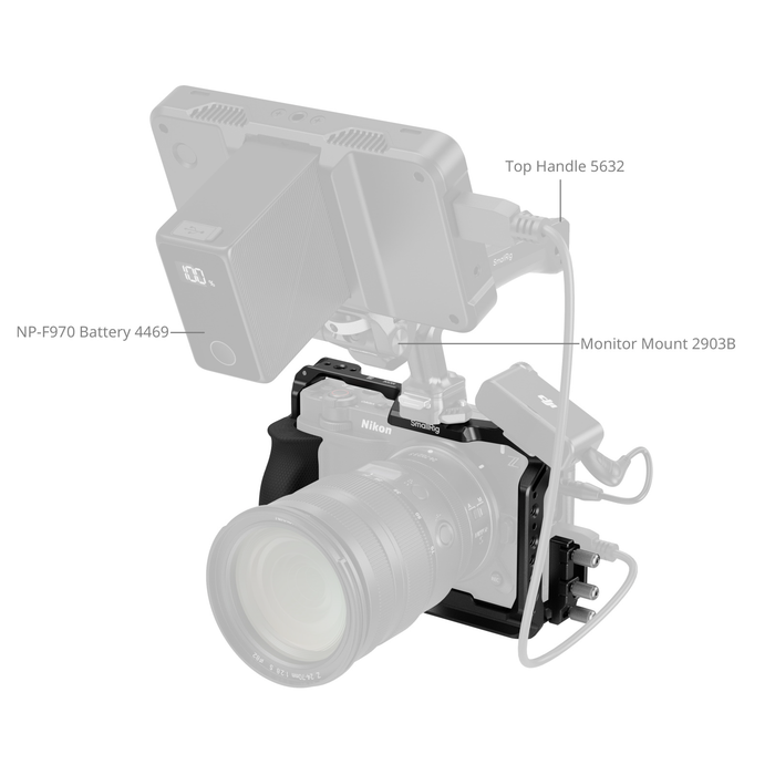 SmallRig Camera Cage Kit for Nikon ZR (Basic Edition) 5467