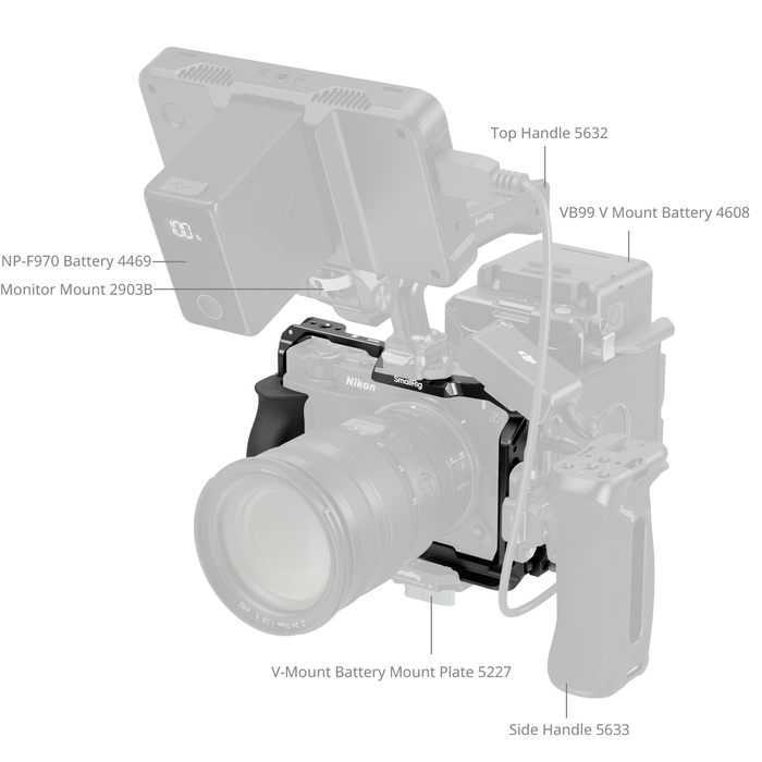 SmallRig Camera Cage Kit for Nikon ZR (Basic Edition) 5467