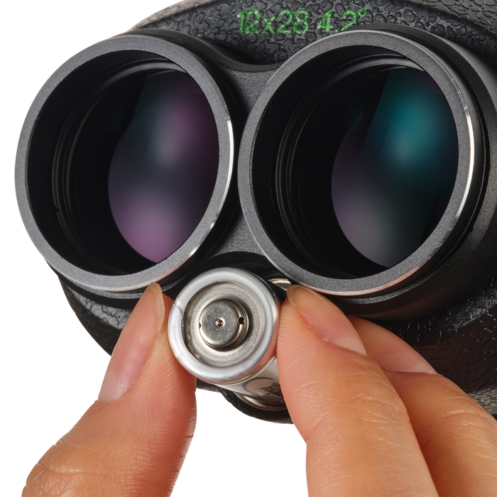 Fujifilm 12x28 Techno-Stabi Compact Waterproof Image-Stabilized Binoculars