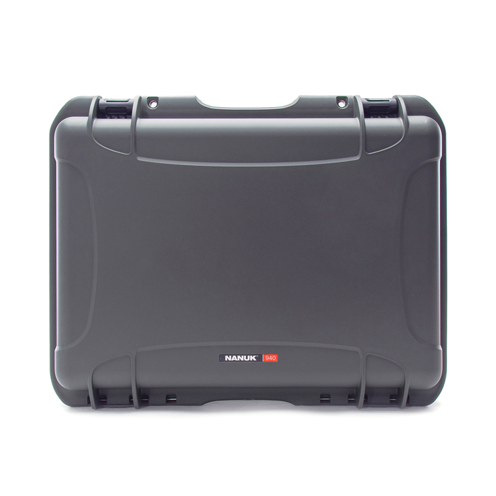Nanuk 940 Wheeled Protective Case with Padded Dividers & Lid Foam - Graphite