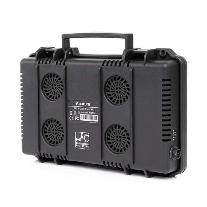 Aputure MC 4-Light Travel Kit with Charging Case
