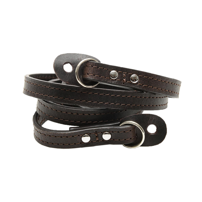 ONA Sevilla Leather Camera Strap, 40" - Dark Truffle