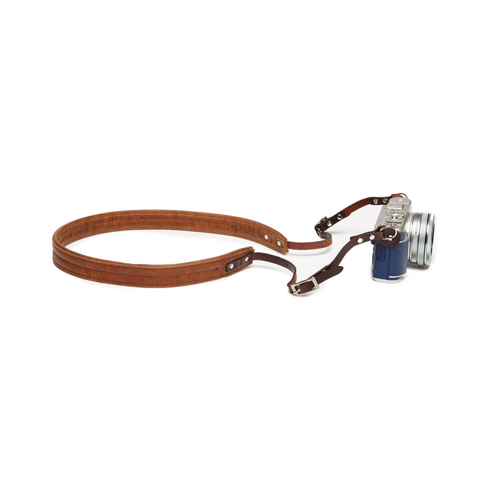 ONA Oslo Leather Camera Strap, 40-46" - Antique Cognac