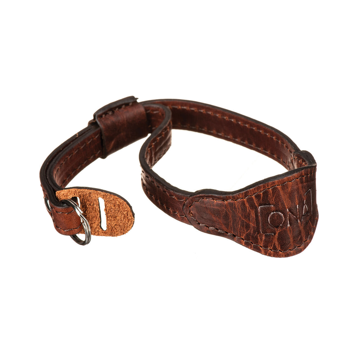 ONA Kyoto Leather Camera Wrist Strap - Root Beer