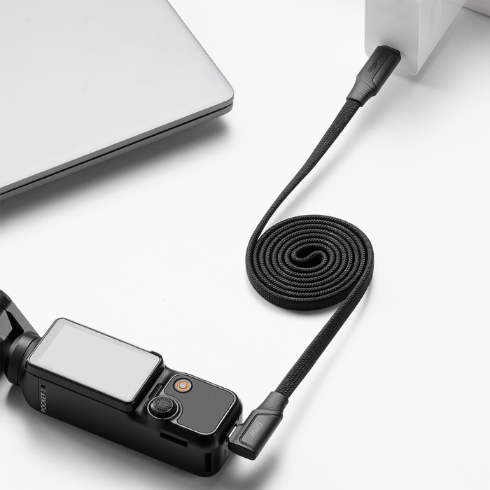 SmallRig USB-C Self-Coiling Charging Cable 60W 5611