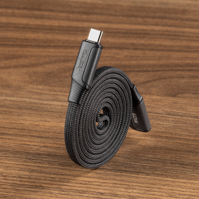 SmallRig USB-C Self-Coiling Charging Cable 60W 5611
