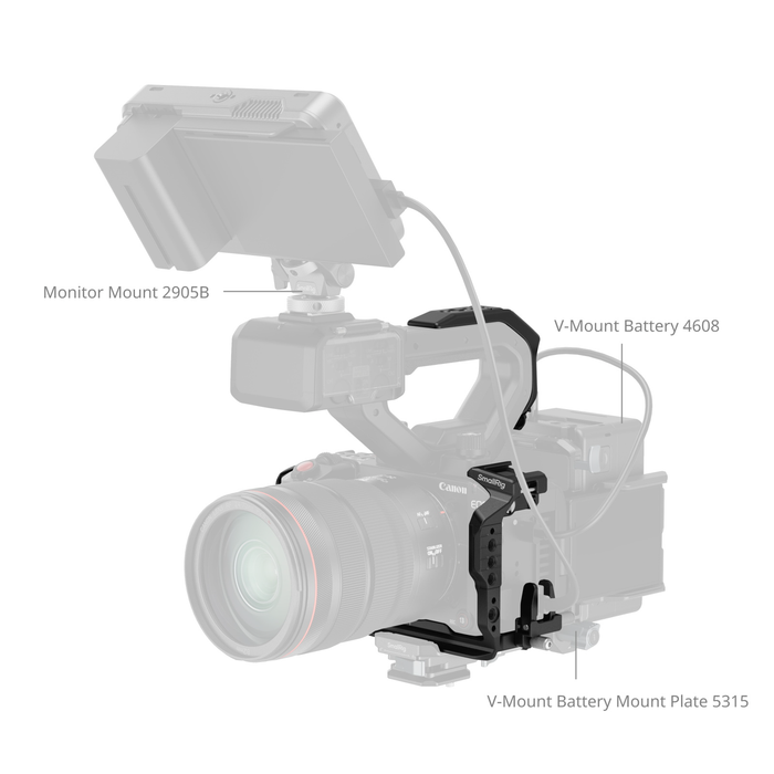 SmallRig Camera Cage Kit for Canon EOS C50 with XLR Extension 5657