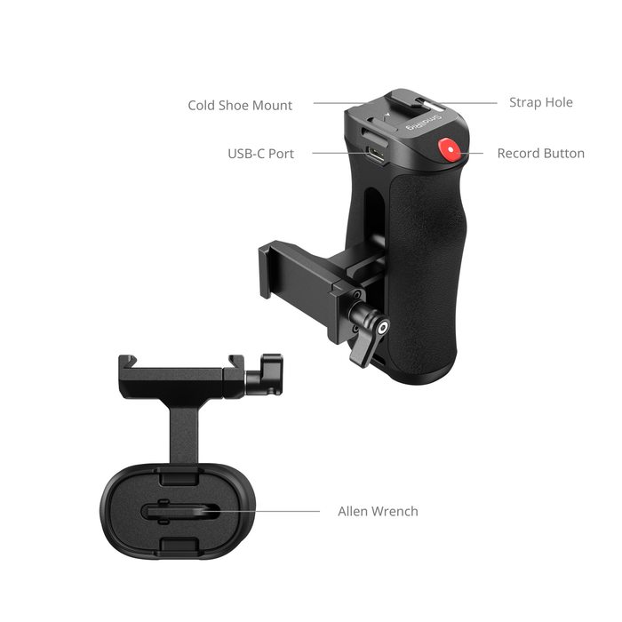 SmallRig Arca-Type Side Handle with Rec Trigger 5694