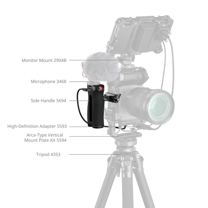 SmallRig Arca-Type Side Handle with Rec Trigger 5694