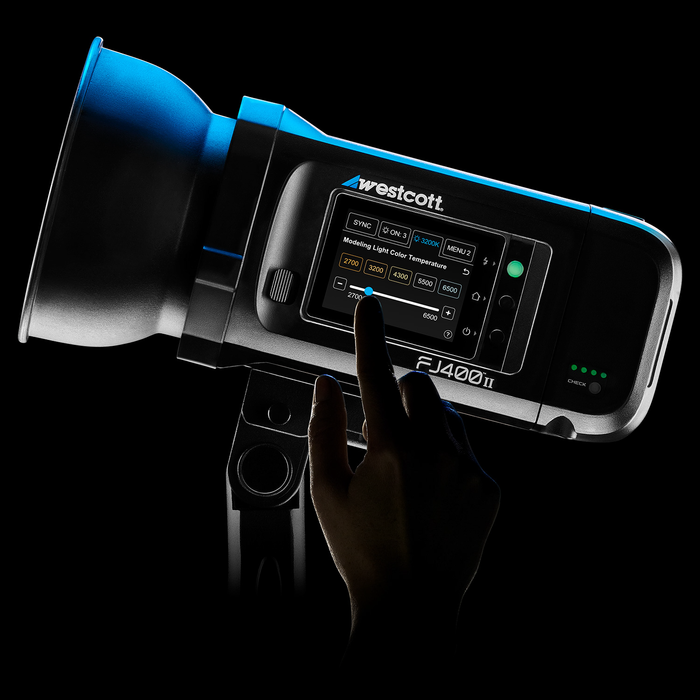 Westcott FJ400 II Strobe 1-Light Backpack Kit with FJ-X3 M Universal Wireless Trigger