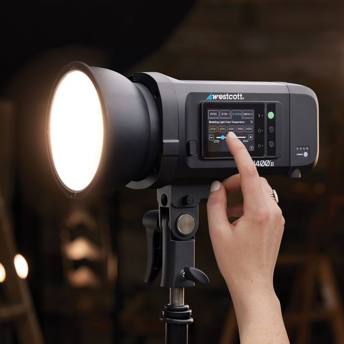 Westcott FJ400 II Strobe 1-Light Backpack Kit with FJ-X3 M Multi-Brand Wireless Trigger