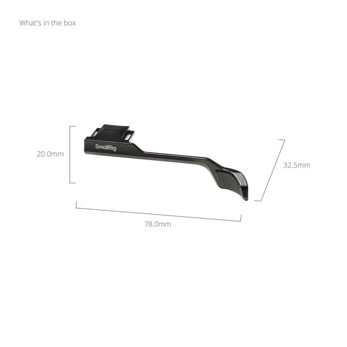 SmallRig Thumb Grip for Panasonic LUMIX L10 5702 - Black