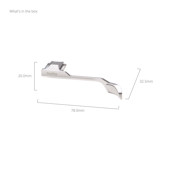 SmallRig Thumb Grip for Panasonic LUMIX L10 5703 - Silver