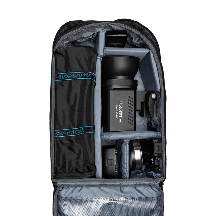 Westcott FJ400 II Strobe 1-Light Backpack Kit with FJ-X3 M Universal Wireless Trigger