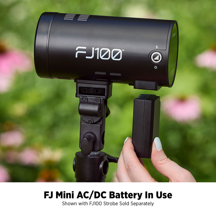 Westcott FJ Mini AC/DC Rechargeable USB-C Battery for FJ100 Strobe & Flash
