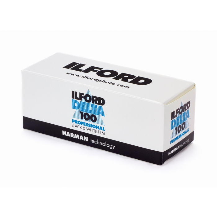 Ilford Delta 100 Professional Black & White Negative - 120 Film, Single Roll