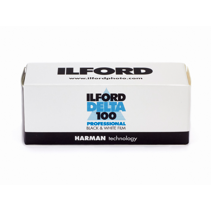 Ilford Delta 100 Professional Black & White Negative - 120 Film, Single Roll