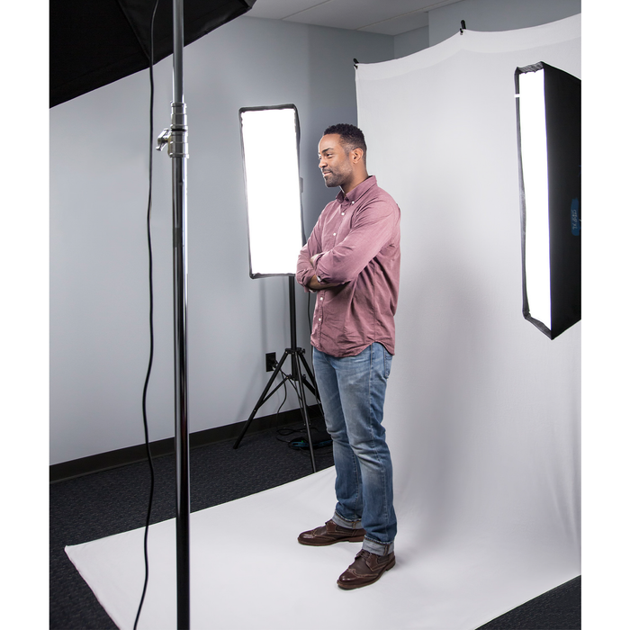 Westcott X-Drop 3-Pack Sweep Backdrop Kit, 5' x 12'