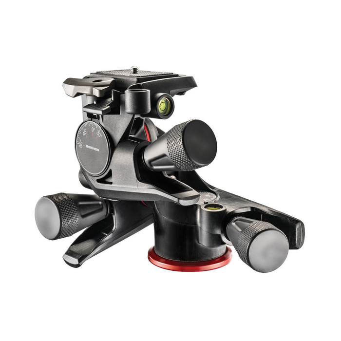 Manfrotto XPRO Geared 3-Way Pan & Tilt Tripod Head with 200PL-14 Quick Release Plate