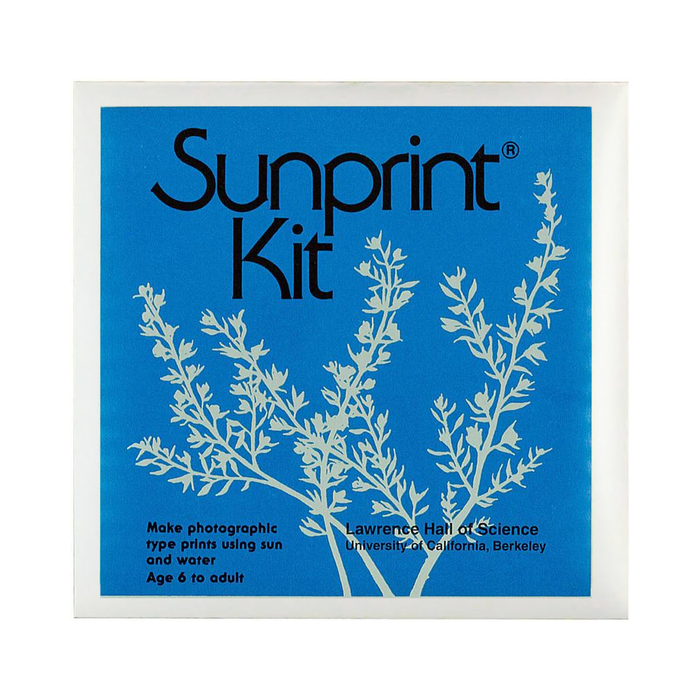 Sunprint Kit, 4 x 4” - 12 Sheets & 1 Acrylic Overlay