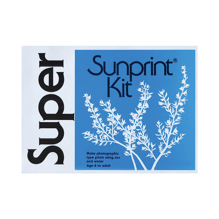 Super Sunprint Kit, 8 x 12” - 15 Sheets & 1 Acrylic Overlay