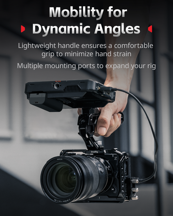 SmallRig Camera Cage Kit for Nikon ZR with Top & Side Handles (Advanced Edition) 5468