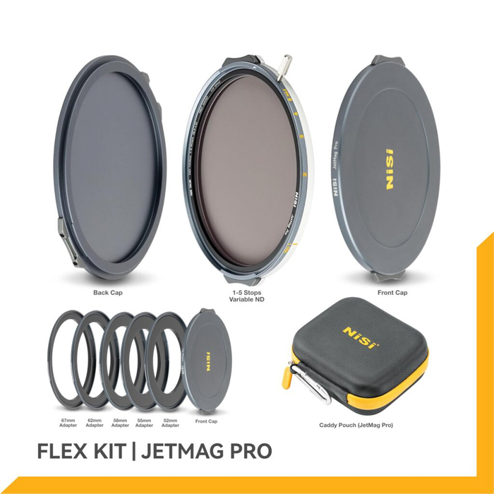 NiSi JetMag Pro VND Flex Kit 67MAG Magnetic Filter Kit