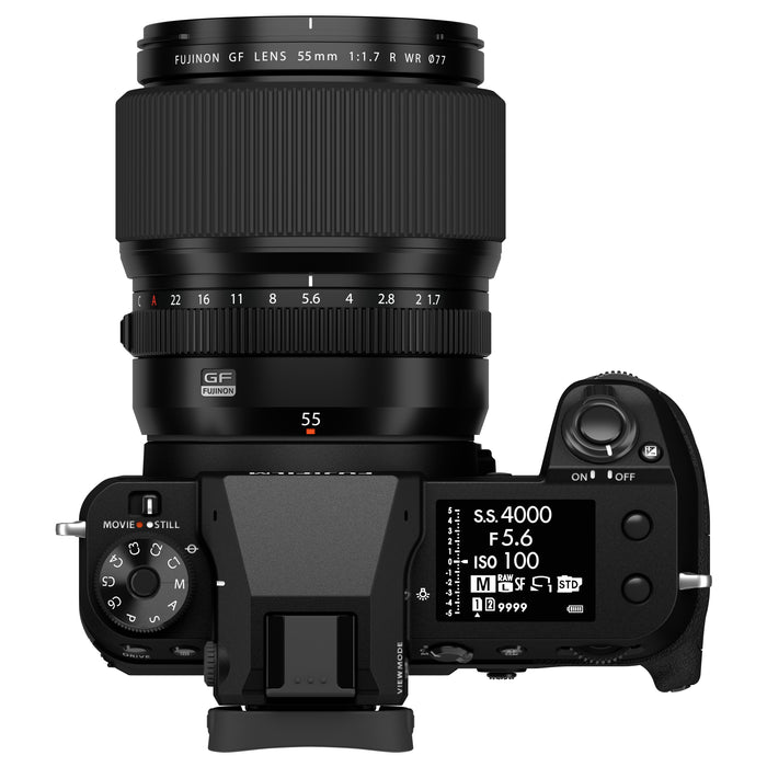 Fujifilm GF 55mm f/1.7 R WR Lens