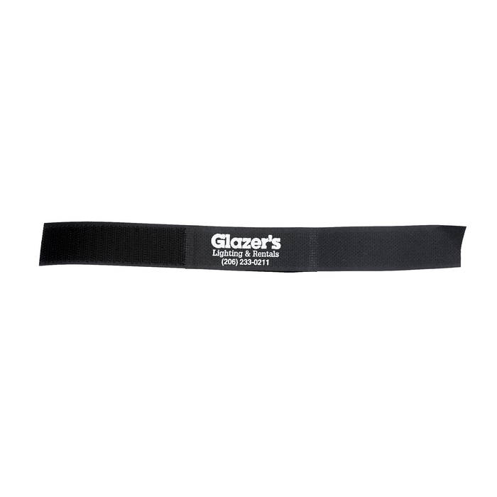 Glazer's 7" Black Velcro Strap