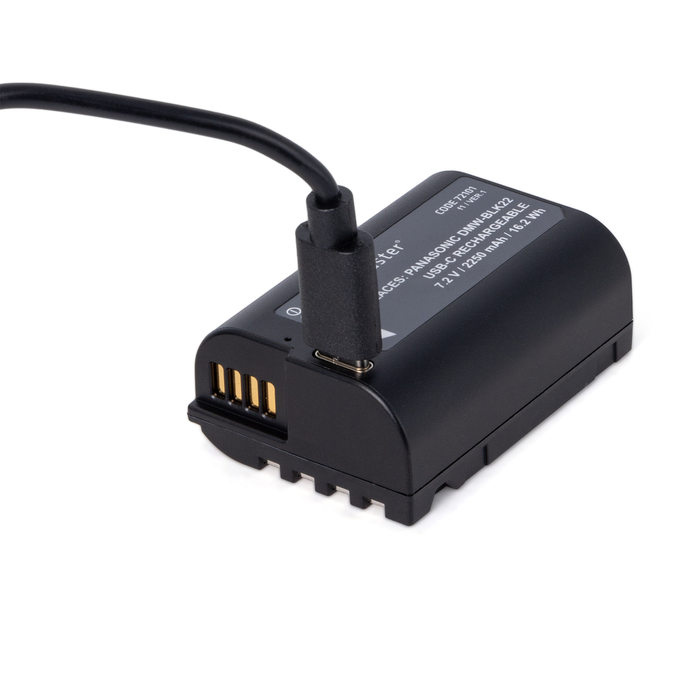 ProMaster Li-ion Battery for Panasonic DMW-BLK22 with USB-C Charging