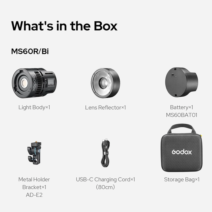 Godox KNOWLED MS60R RGB LED Light