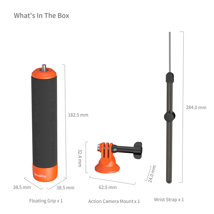 SmallRig Floating Grip for Action Cameras 6152