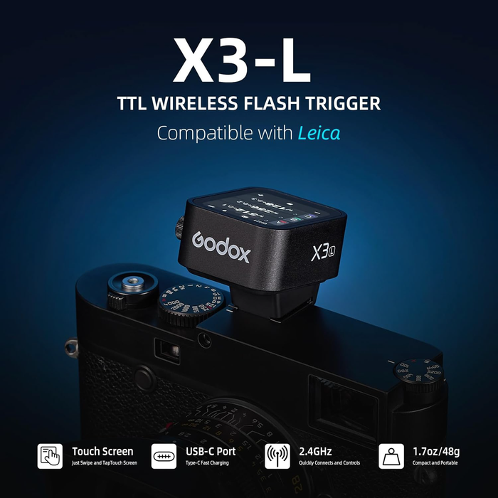 Godox X3 L Touchscreen TTL Wireless Flash Trigger - Leica
