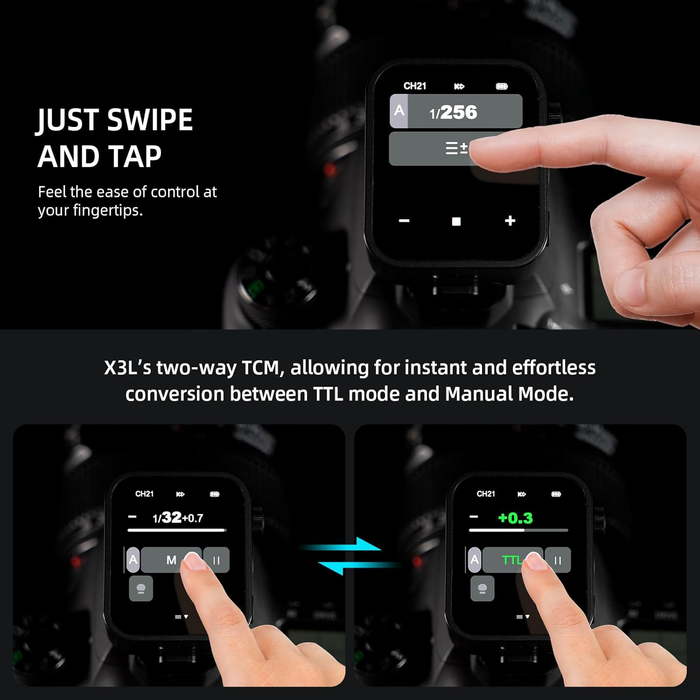 Godox X3 L Touchscreen TTL Wireless Flash Trigger - Leica