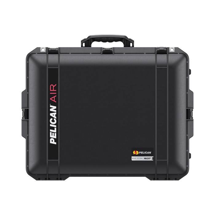 Pelican 1637 Air Case with Pick-N-Pluck Foam & Lid Foam - Black