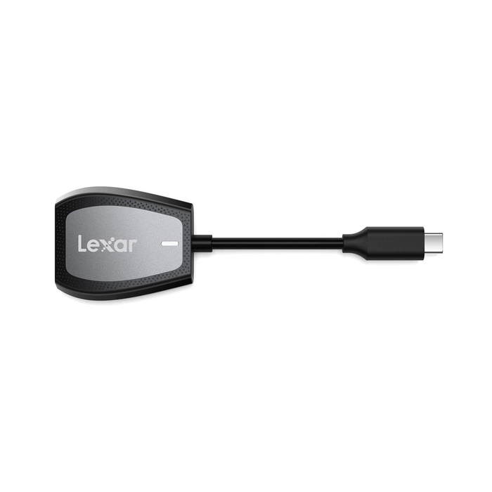 Lexar Pro USB Type-C Dual-Slot SD & microSD Memory Card Reader