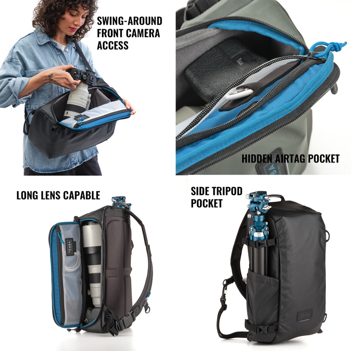 Tenba Solstice 16L V2 Sling Bag Black