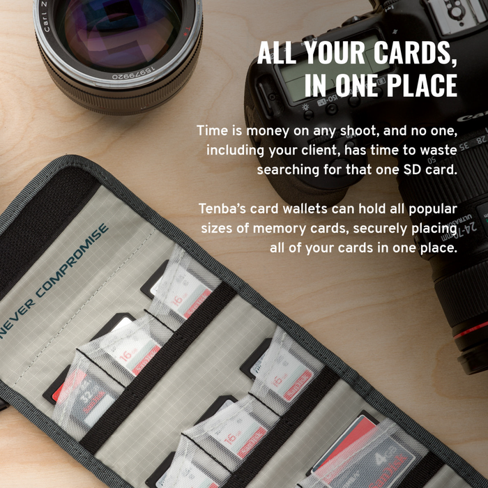 Tenba Tools Reload SD 9 Card Wallet - Blue