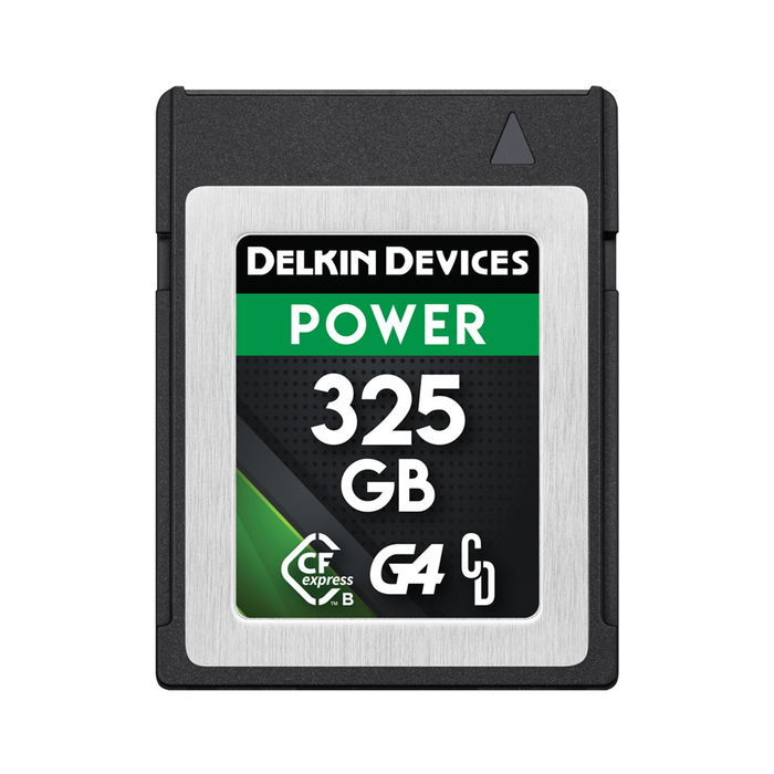 Delkin Devices 325GB POWER G4 CFexpress Type B Memory Card