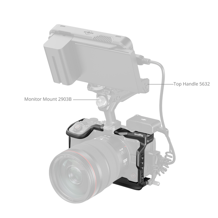SmallRig HawkLock Quick Release Full Camera Cage Kit for Canon EOS R6 V 6372