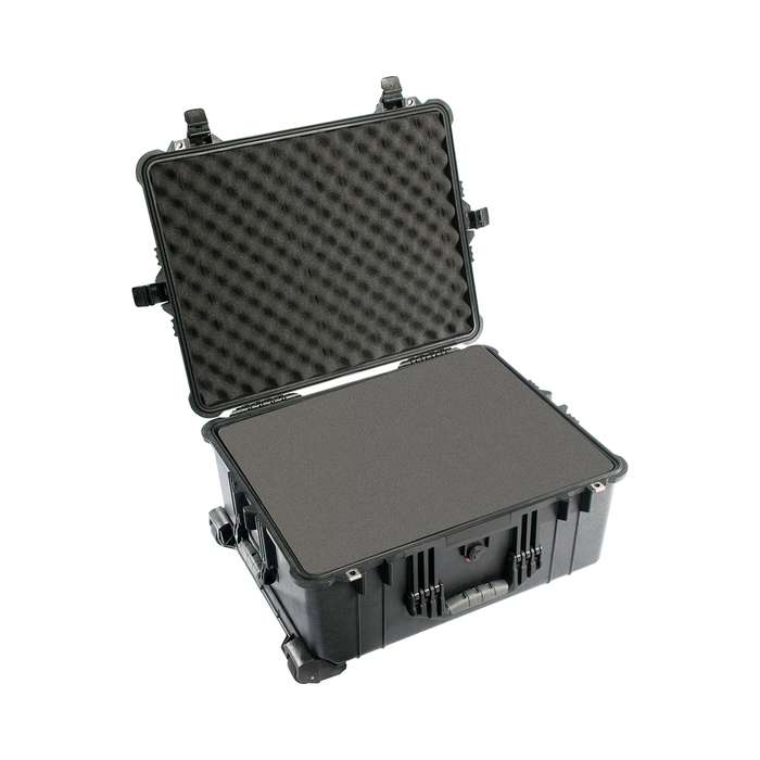 Pelican 1610 Protector Case with Pick-N-Pluck Foam & Lid Foam - Black