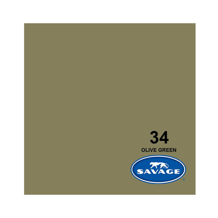 Savage #34 Olive Green Seamless Background Paper 53" x 36'
