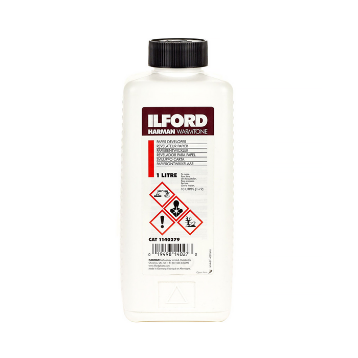 Ilford Harman Warmtone Developer for Black and White RC and Fiber-based Papers - 1 Liter (Makes 10L)