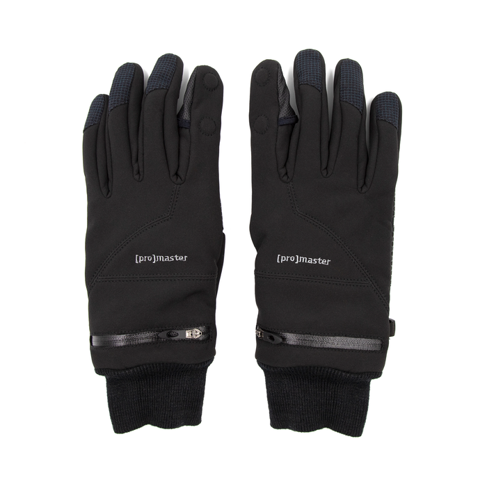 ProMaster 4-Layer Photo Gloves V2, Black - Large