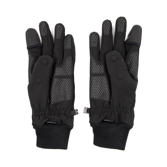ProMaster 4-Layer Photo Gloves V2, Black - Large