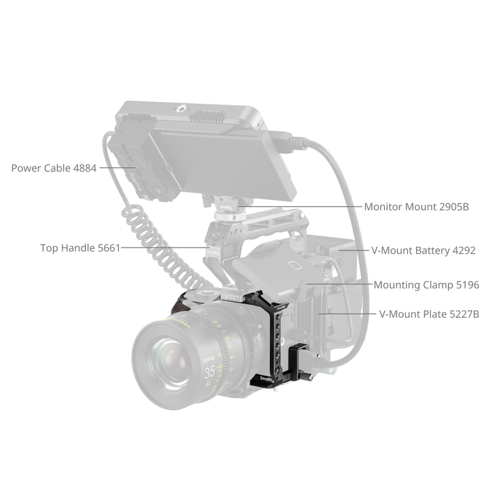 SmallRig Camera Cage for Sigma FP2 6505